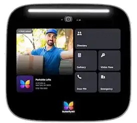 ButterflyMX 12-inch surface-mount video intercom