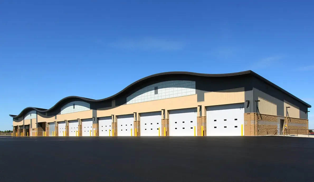 Clopay Energy Series with Intellicore insulated sectional doors