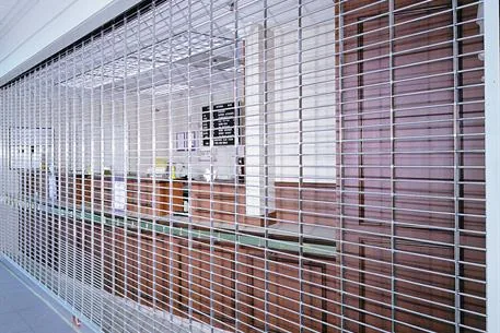 Cornell rolling security grilles (manufacturer photo)