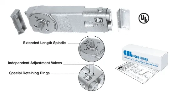 CRL 9970 overhead concealed closer body (C.R. Laurence)