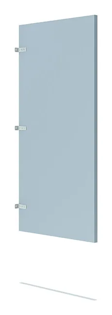 General Partitions wall-hung urinal screen