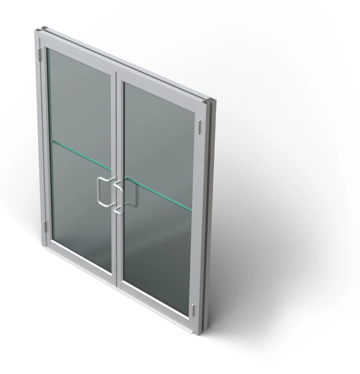 Kawneer 190 narrow stile entrance