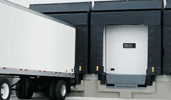 Raynor ThermaSeal sectional door at a loading dock