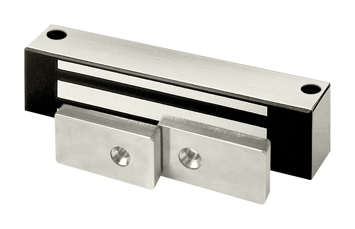 Securitron M32 electromagnetic lock with armature plate