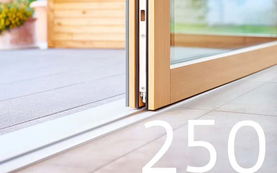 SIEGENIA PORTAL HS lift-and-slide door hardware
